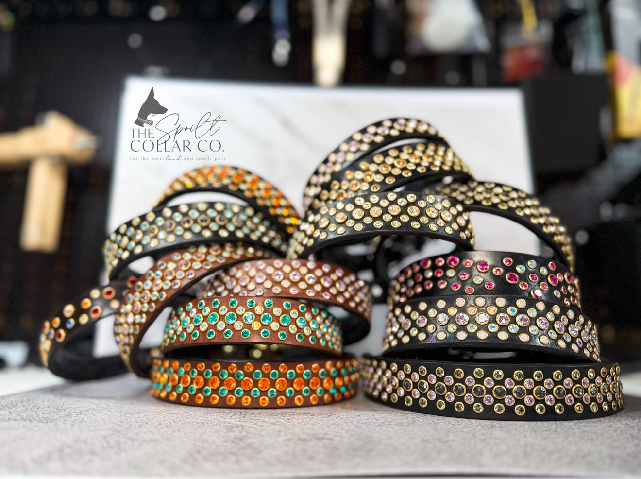Crystal Collar *DEPOSIT* only | The Spoilt Collar Co